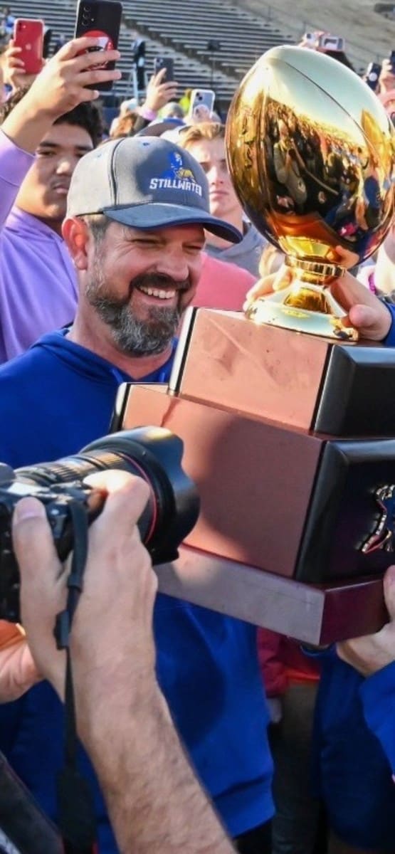 Stillwater coach Tucker Barnard